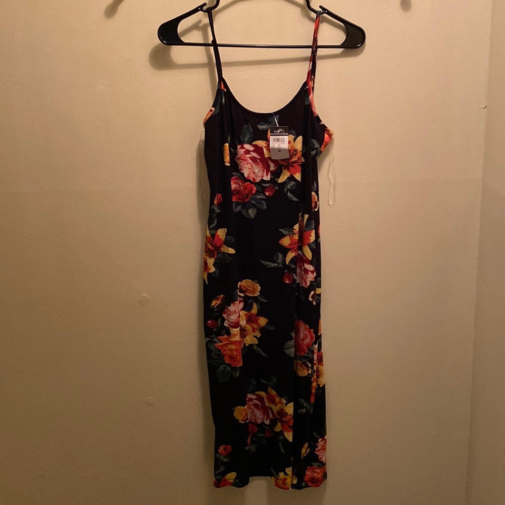 Stretchy Floral Dress